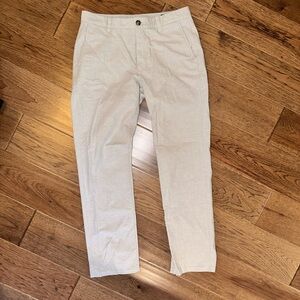 Men’s Bonobos light gray pants